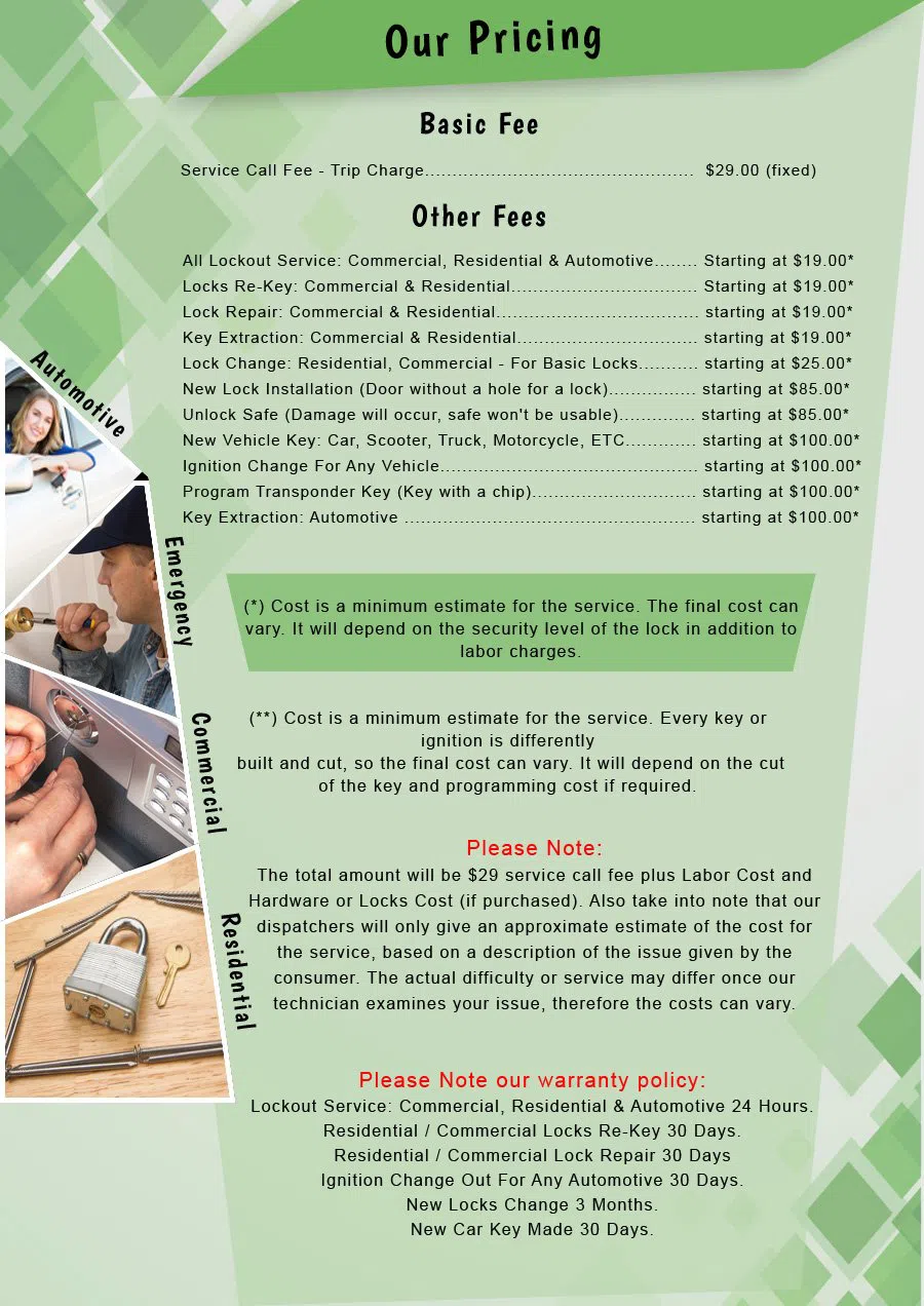 Central Lock Key Store Minneapolis, MN 612-326-5465 - Pricelist-2